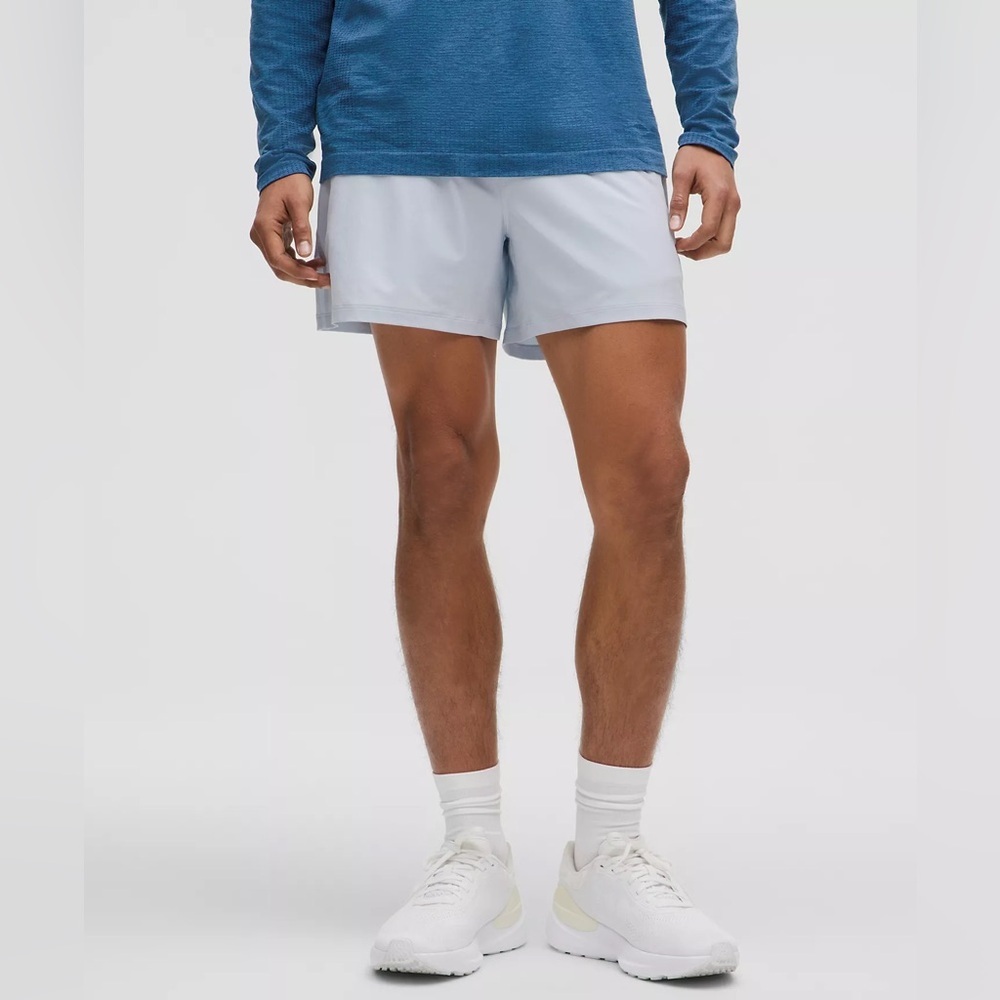 Lululemon Pace Breaker Lined Short 5" - Starch Blue, Size XXL